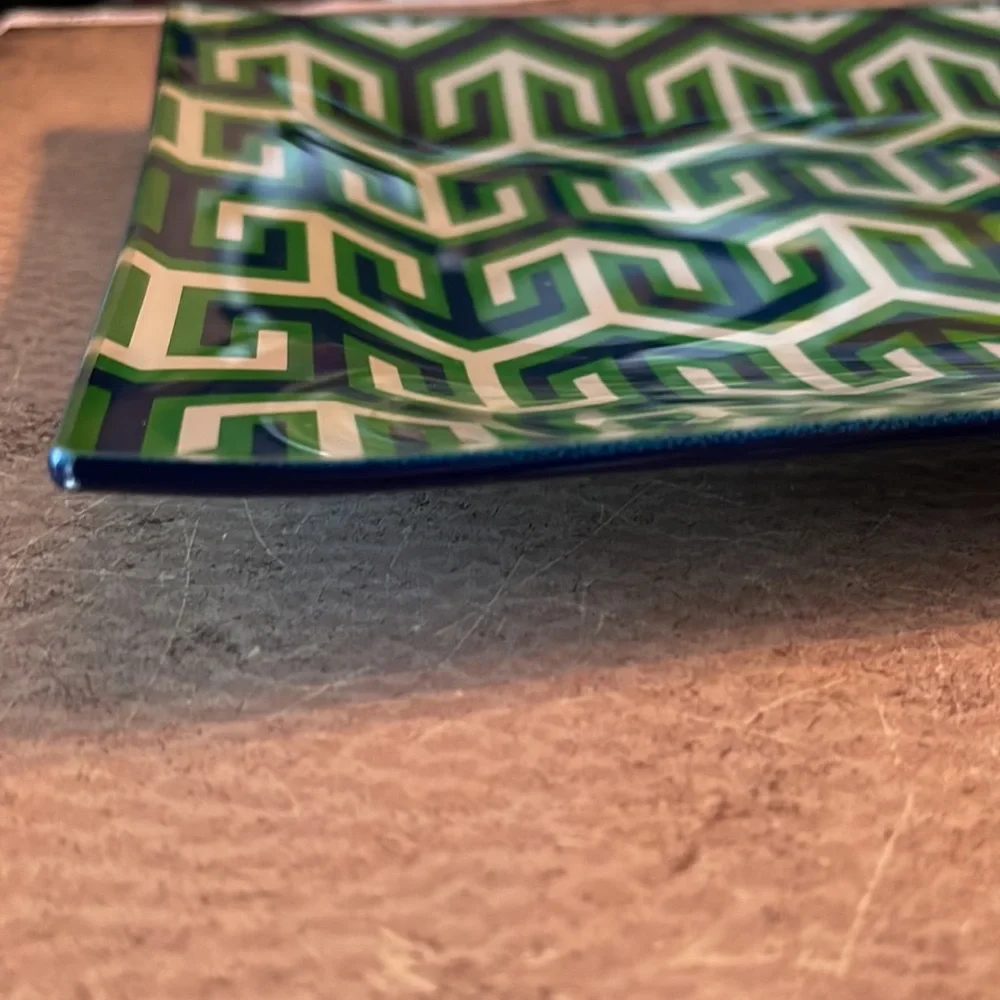 Jonathan Adler Jaiper Arrow Large Glass Tray